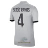 Officiële Voetbalshirt Paris Saint-Germain Sergio Ramos 4 Uit 2022-23 - Heren